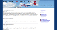 Desktop Screenshot of howlandtax.com